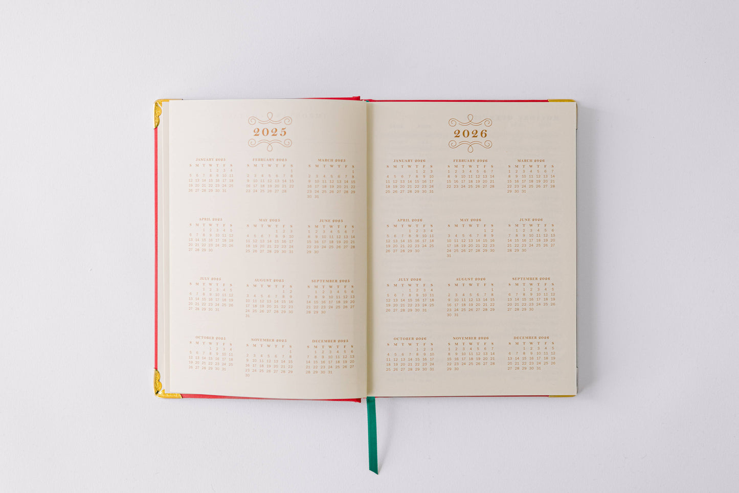Good Juju Ink - 2026 Tulip Blind Embossed 17-Month Medium Bound Planner