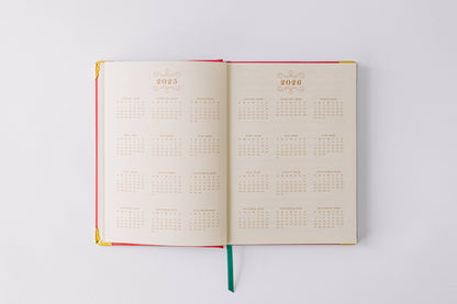Good Juju Ink - 2026 Tulip Blind Embossed 17-Month Medium Bound Planner