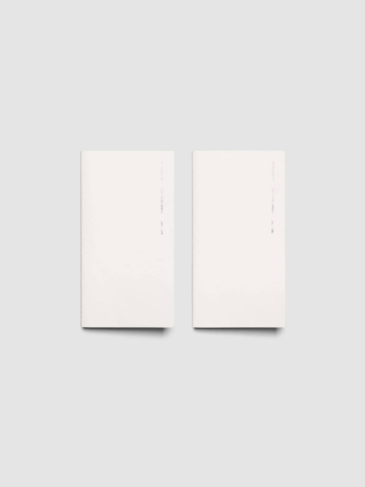Cloth & Paper - 2027 Dated Travel Notebook Set - Weekly Horizontal -  Pocket Plus