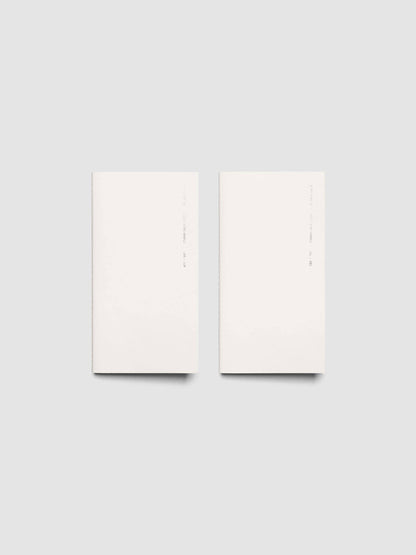 Cloth & Paper - 2027 Dated Travel Notebook Set - Weekly Horizontal -  Pocket Plus