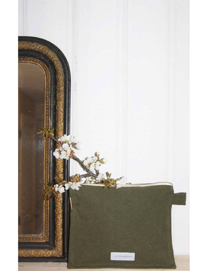 Les Pensionnaires - Organic Cotton Canvas Bag - Capre Green