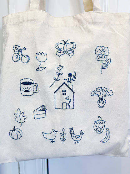 Rikrack - Farm House Stick and Stitch Embroidery Patterns