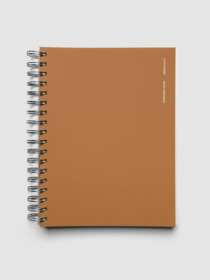 Cloth & Paper - Spiral Notebook - HP Classic