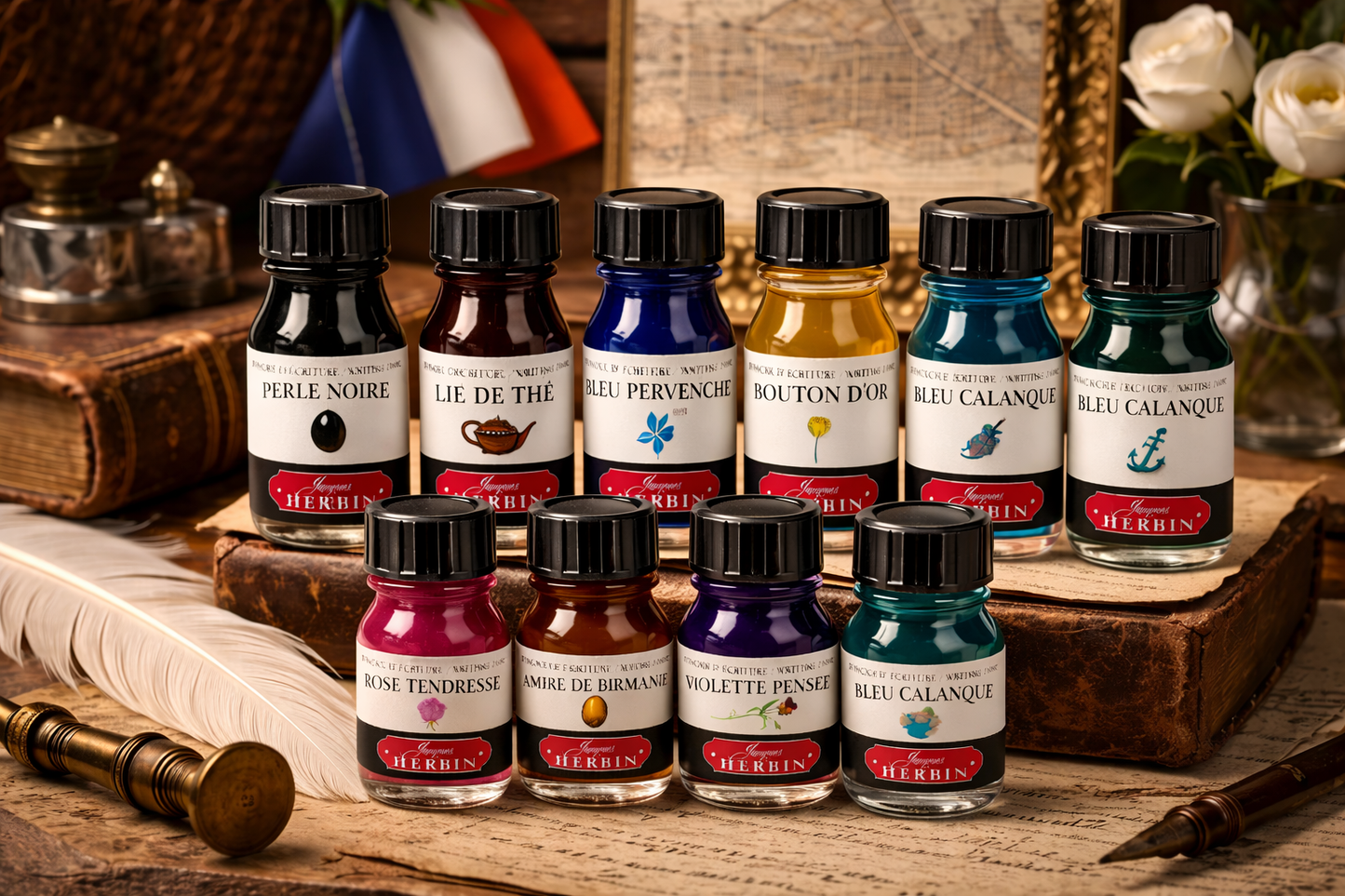 Herbin - Herbin Fountain Pen Ink 10ml Bottle