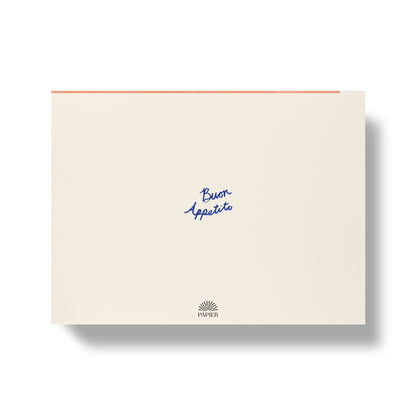 Papier - La Dolce Vita Undated Weekly Meal Planner & Grocery List