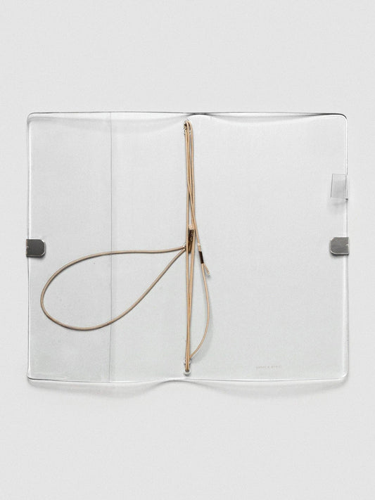 Cloth & Paper - Clear Vinyl Travel Notebook Cover - A5 Slim
