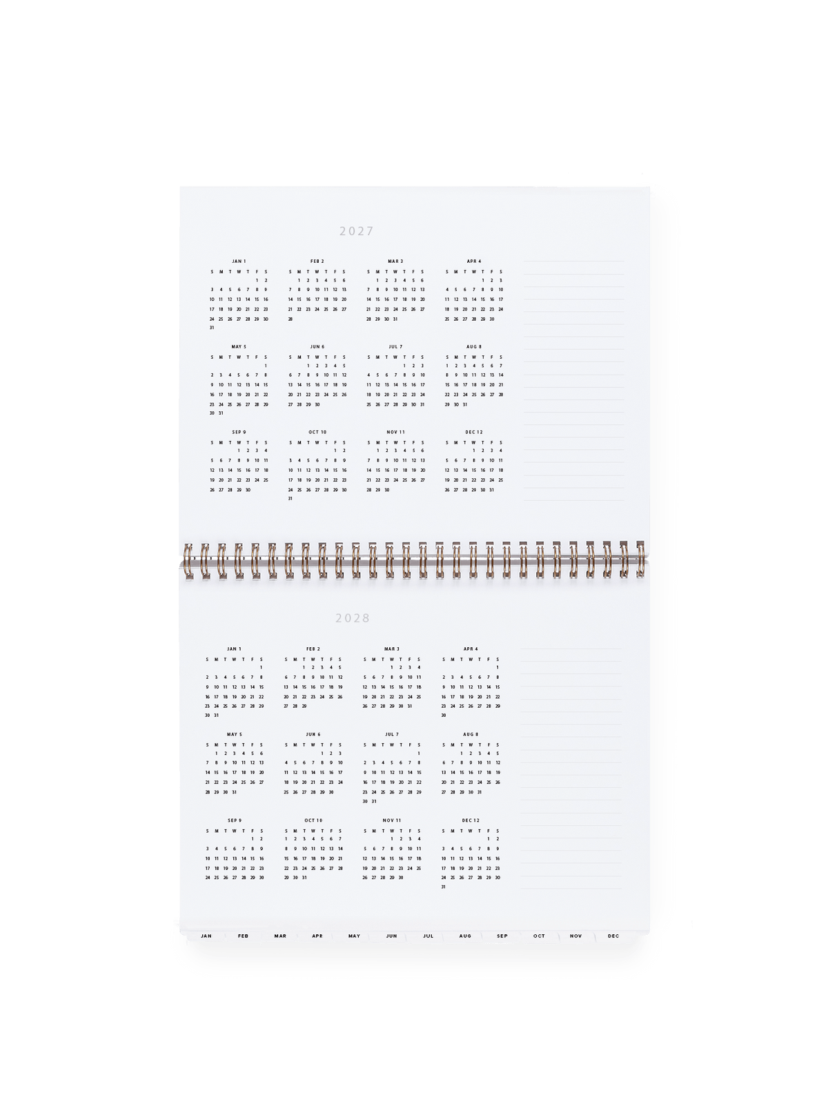 Appointed - 2027 Weekly Task Planner - *Pre-order