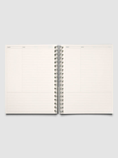 Cloth & Paper - Spiral Notebook - HP Classic