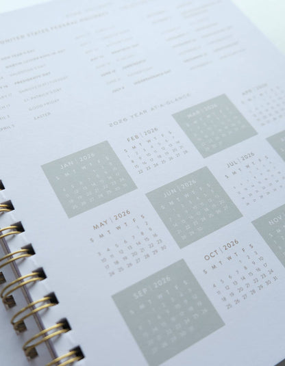 Idlewild Co. 2026 Primary Blooms Softcover Planner