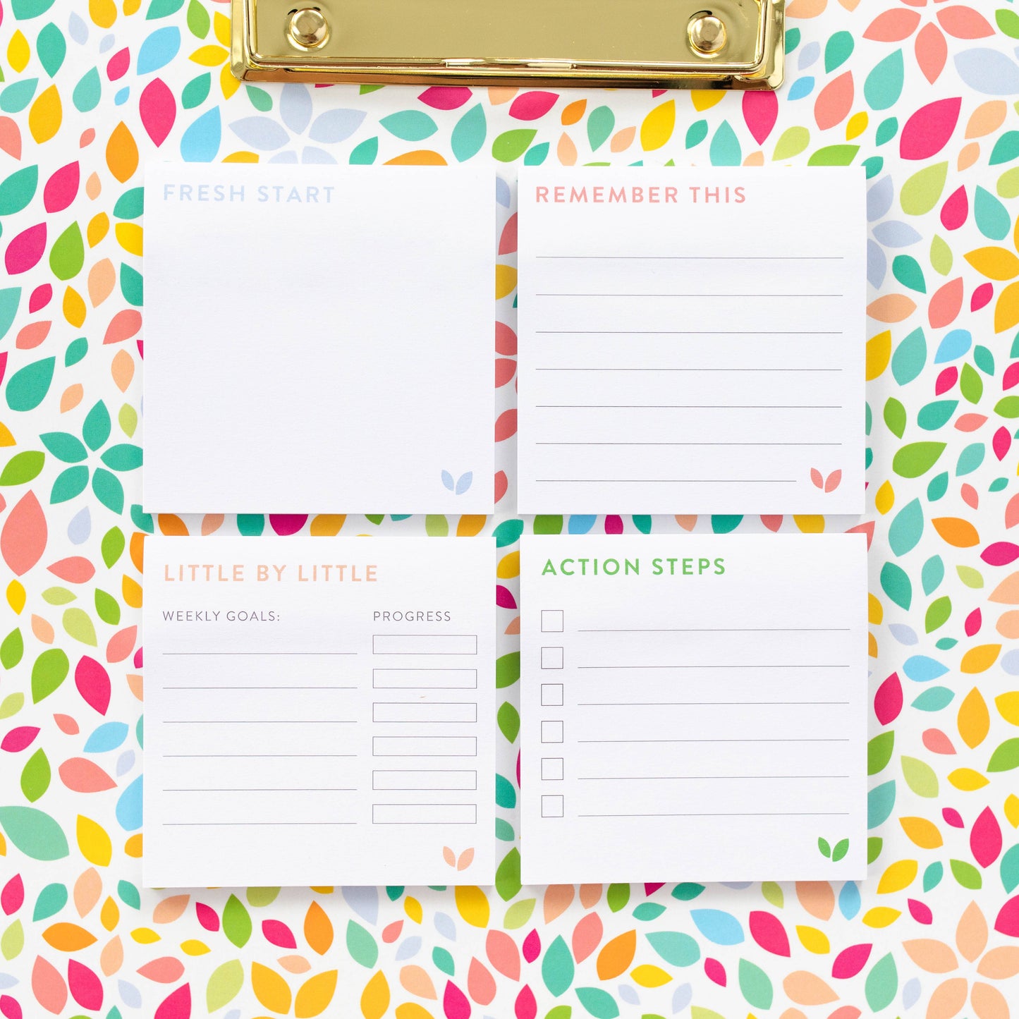 The Daily Grace Co - Goal Setting Sticky Notes