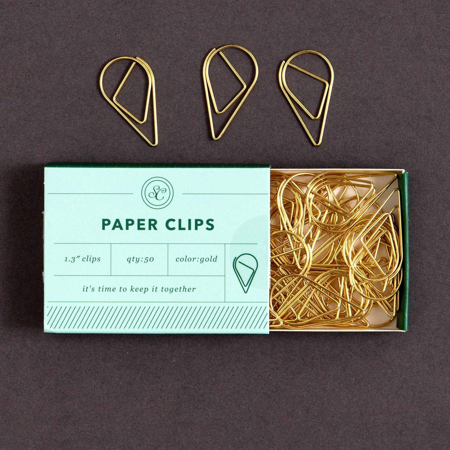 Studio Calico - Keep It Together Paper Clips - Blue