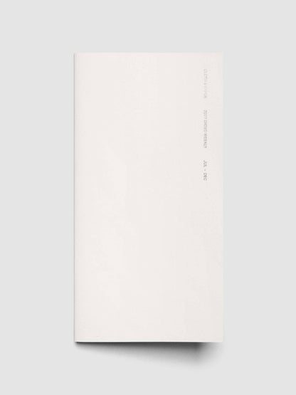 Cloth & Paper - 2027 Dated Travel Notebook Set - Weekly Horizontal - A5 Slim