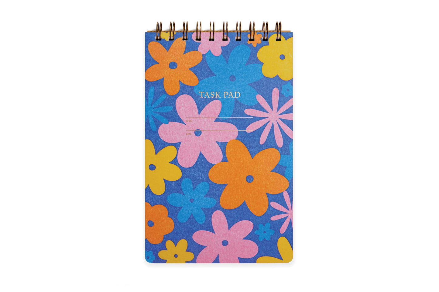 Shorthand Press Task Pad Notebook - Groovy Floral