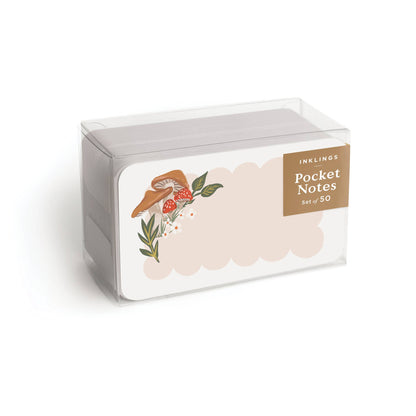 Inklings Paperie - Pocket Notes™ - Woodland Mushrooms