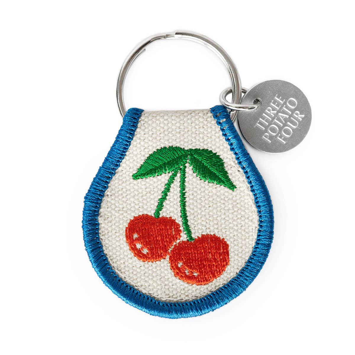 Three Potato Four - Patch Keychain - Cherries