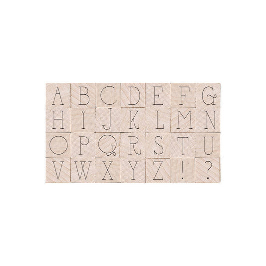 Hero Arts + Spellbinders - Whimsical Woodblock Stamp Set