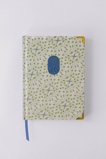 Good Juju Ink - 2026 Vine Pattern 17-Month Medium Bound Planner