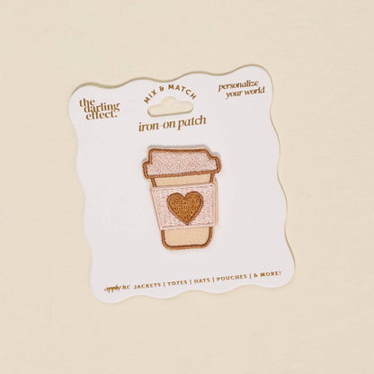 The Darling Effect - Mix & Match Iron-On Patch–Coffee Cup