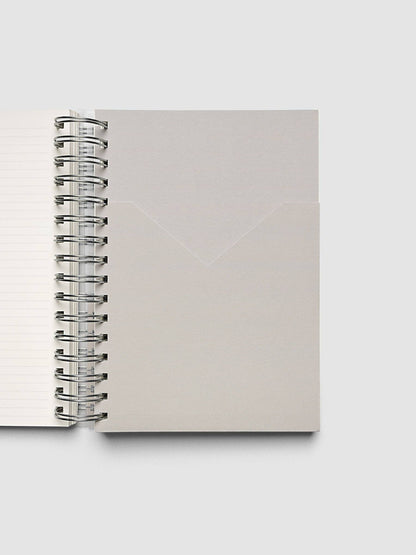 Cloth & Paper - 5 Subject Notebook - A5 Lined - Concrete