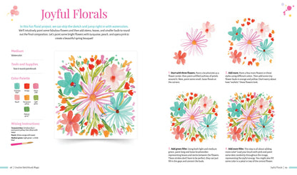 Better Day Books - Creative Sketchbook Magic: 30 Easy & Joyful Lessons