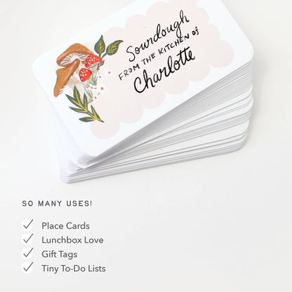 Inklings Paperie - Pocket Notes™ - Woodland Mushrooms