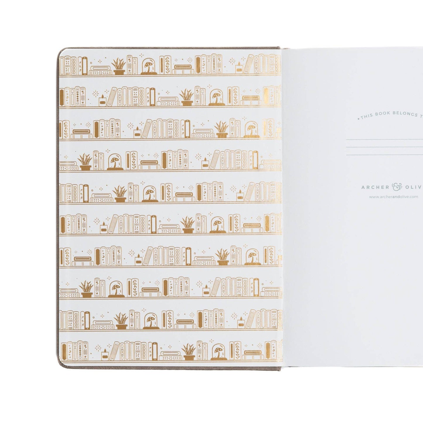 Archer and Olive Pocket Size Dot Grid: Bookshelf