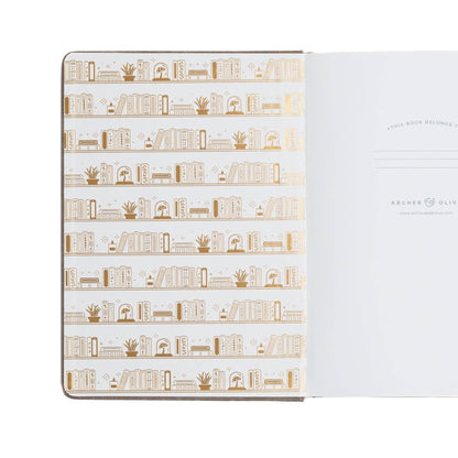 Archer and Olive Pocket Size Dot Grid: Bookshelf