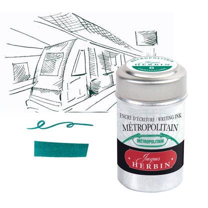 Herbin - Jacques Herbin "Paris Collection" Ink Cartridges