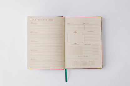 Good Juju Ink - 2026 Tulip Blind Embossed 17-Month Medium Bound Planner