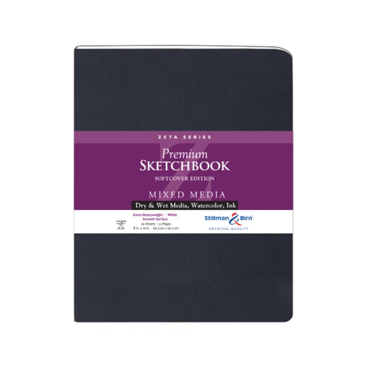 Stillman & Birn - Mixed Media Sketchbook - Zeta Series
