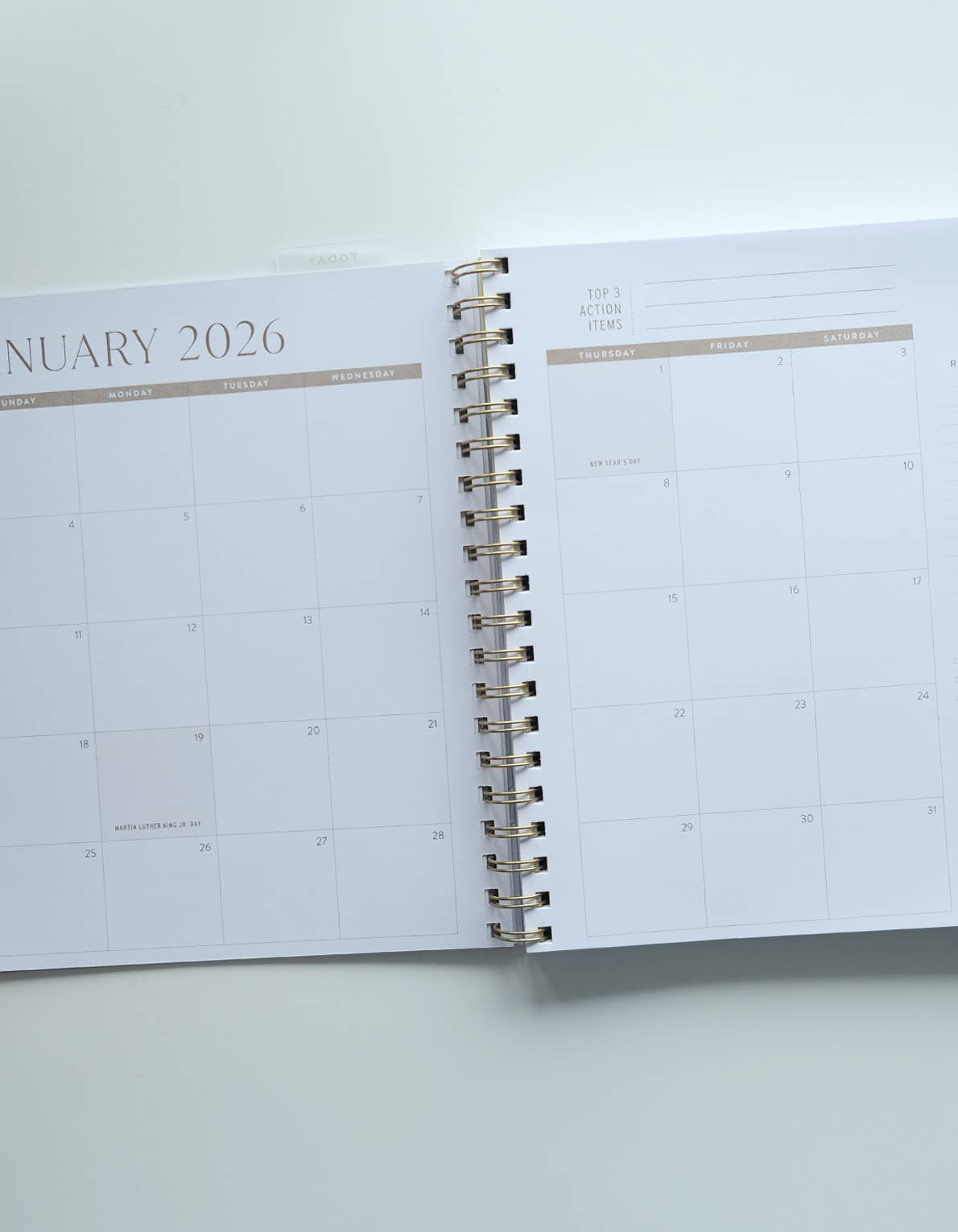 Idlewild Co. 2026 Primary Blooms Softcover Planner