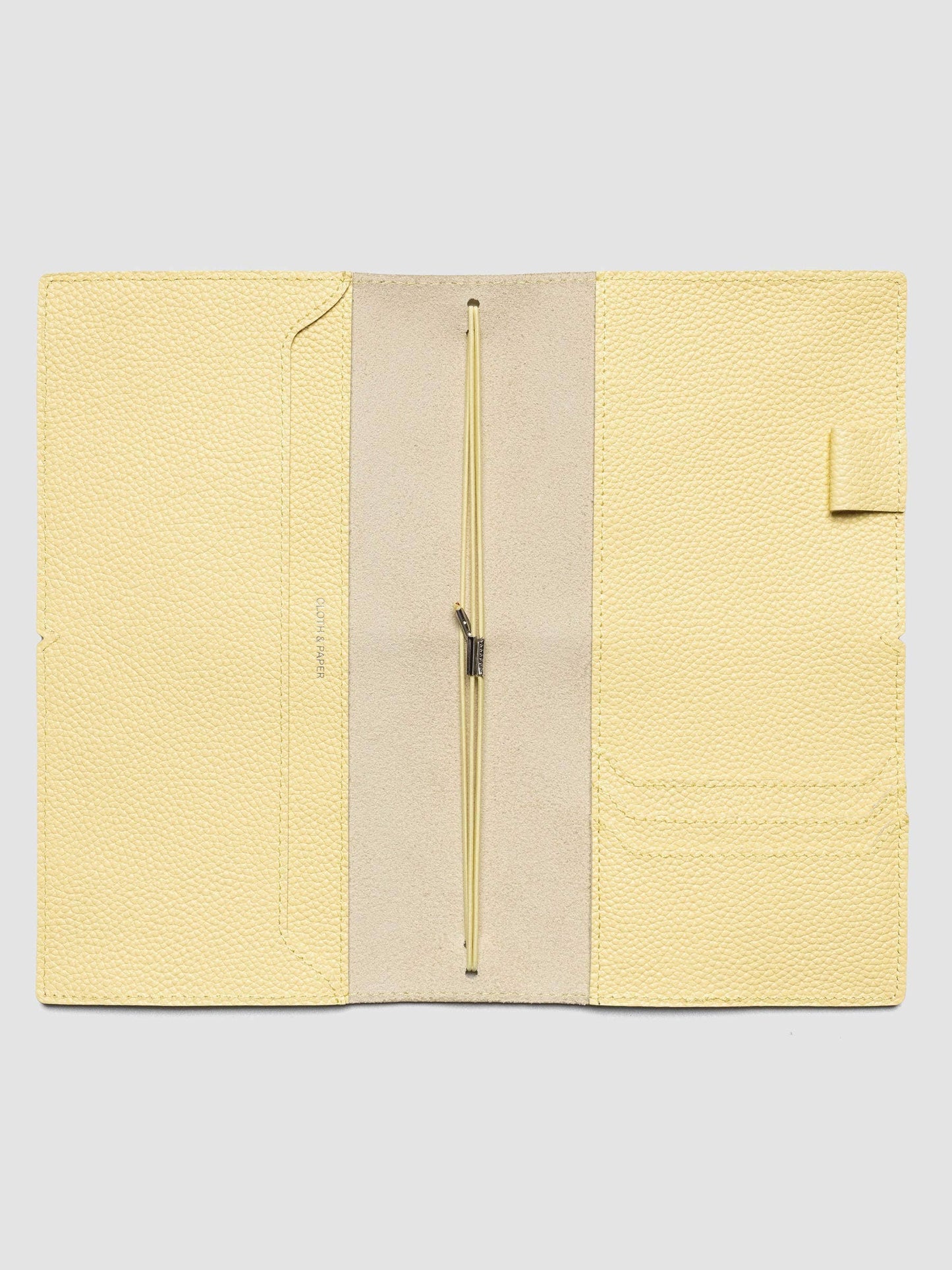 Cloth & Paper - Genuine Leather Travel Notebook Cover - A5 Slim
