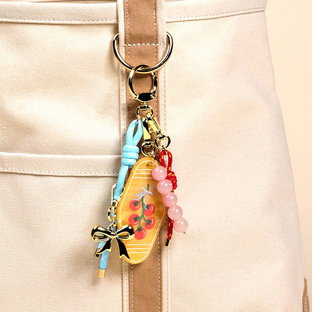 The Darling Effect - Motel Key Bag Charm - Off the Vine