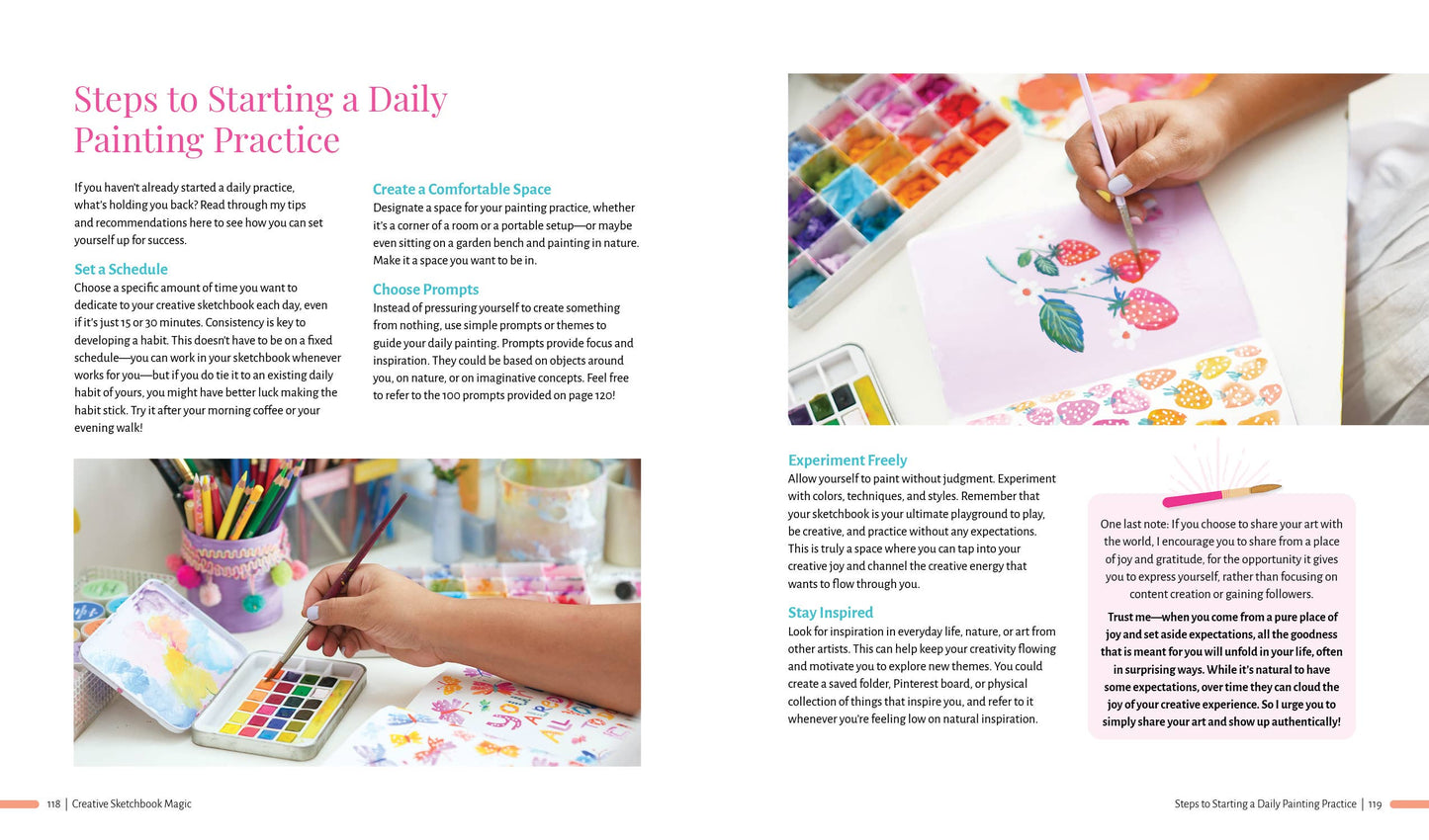 Better Day Books - Creative Sketchbook Magic: 30 Easy & Joyful Lessons