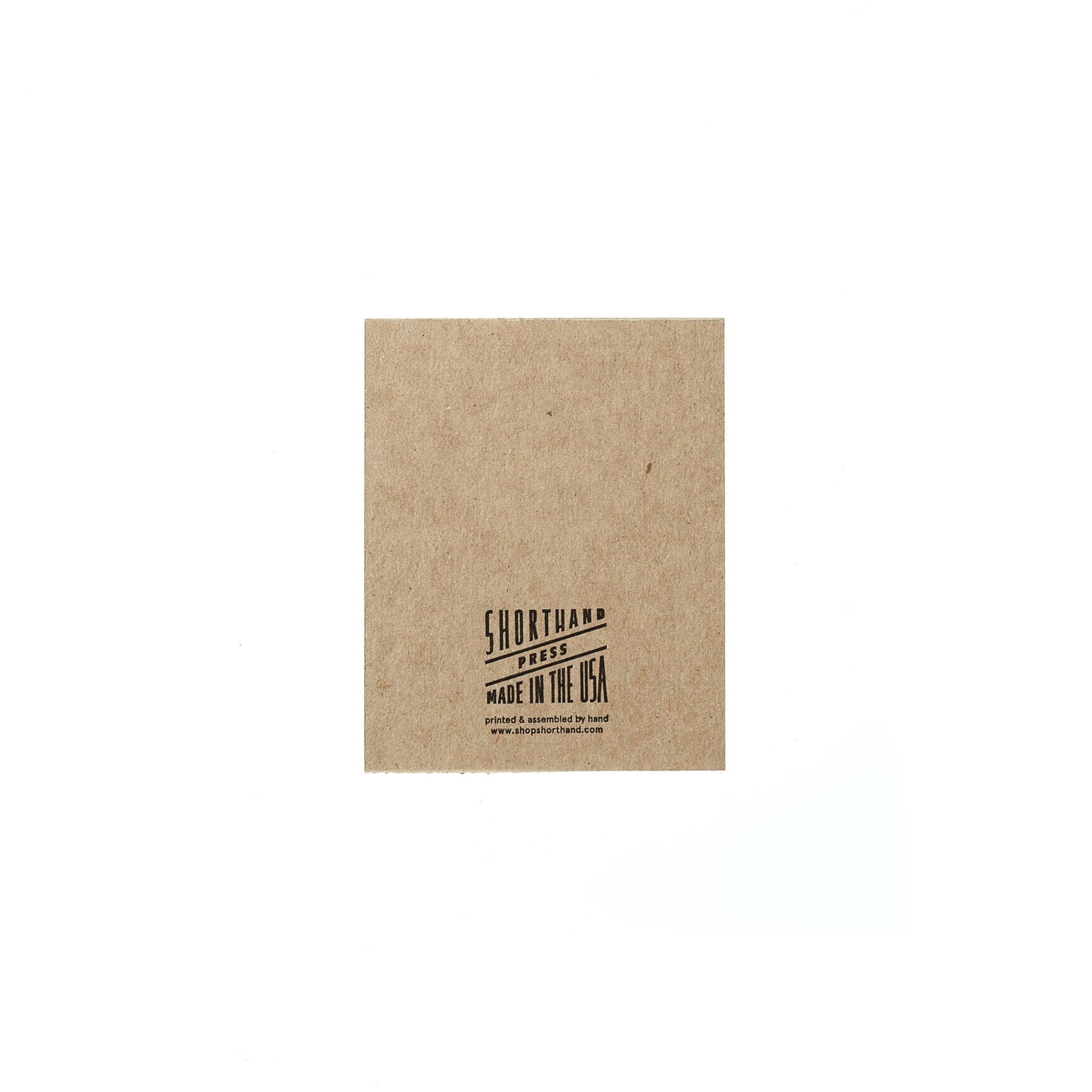 Shorthand Press Mini Graph Notepad
