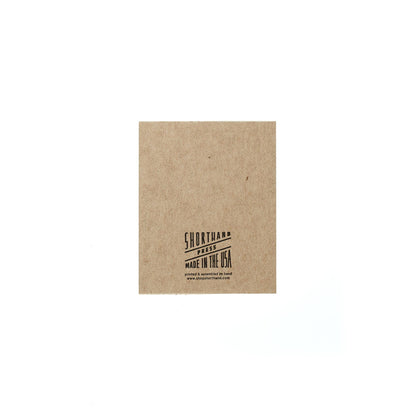 Shorthand Press Mini Graph Notepad