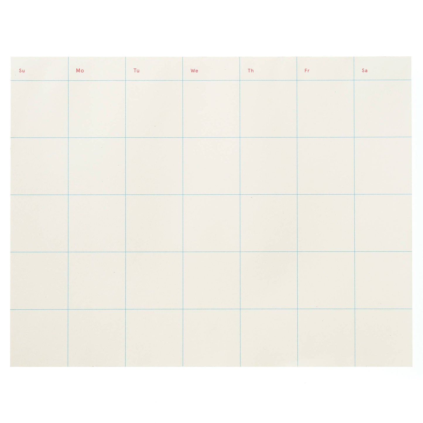Shorthand Press Calendar Notepad