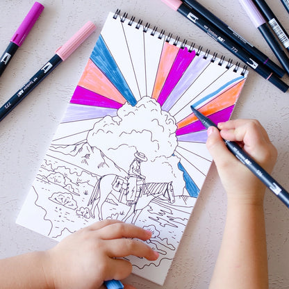 Antiquaria Coloring Book - Cosmic Cowgirl