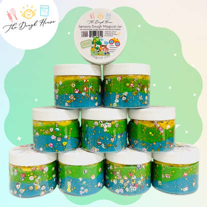 The Dough House - Fun Size Zoo Magical Jars