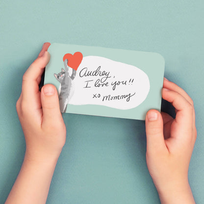 Inklings Paperie - Pocket Notes™ - Kitten Heart