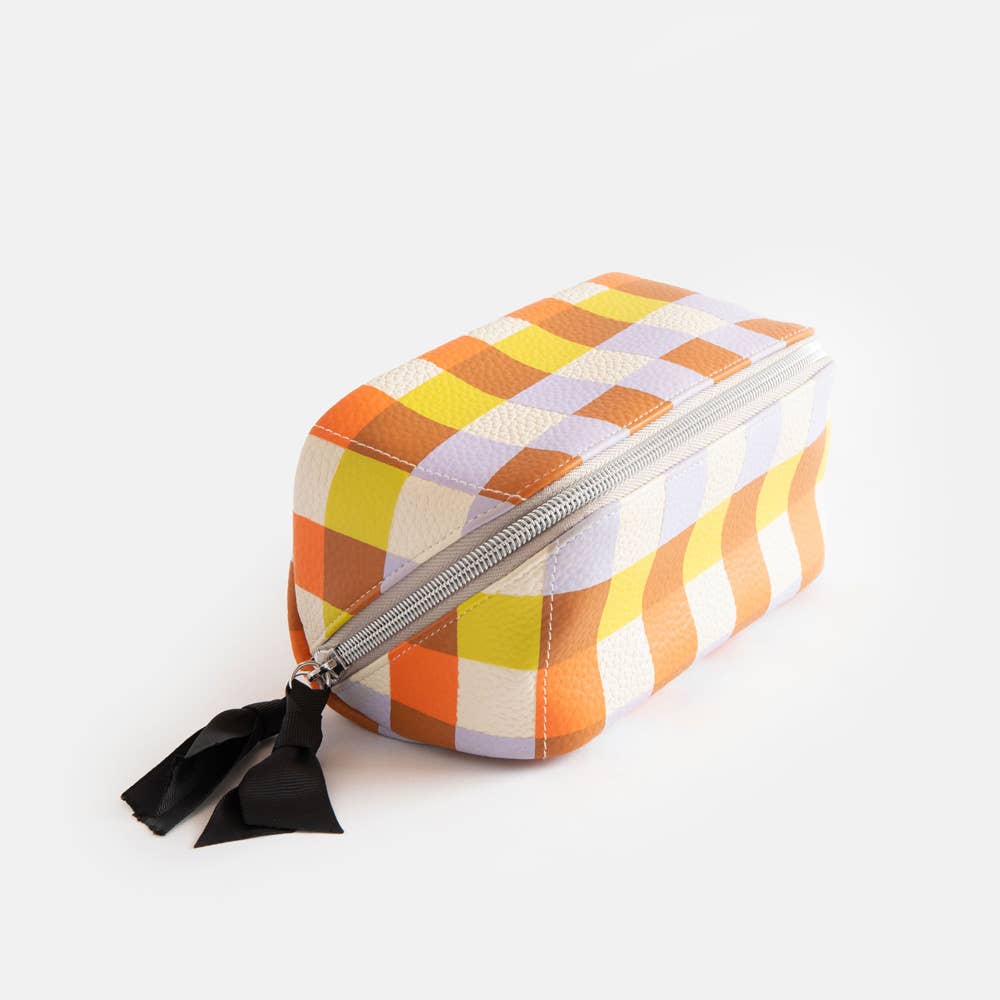 Caroline Gardner Multi Check Diagonal Bag
