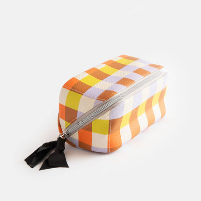 Caroline Gardner Multi Check Diagonal Bag