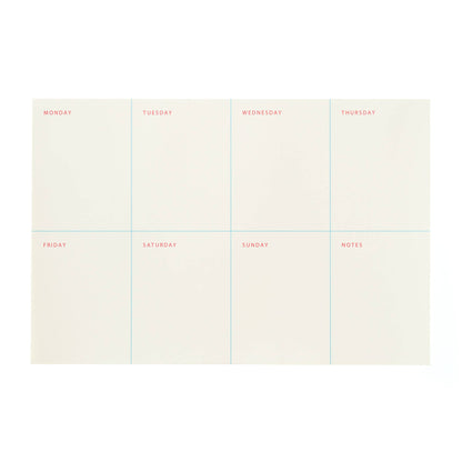 Shorthand Press Weekly Notepad