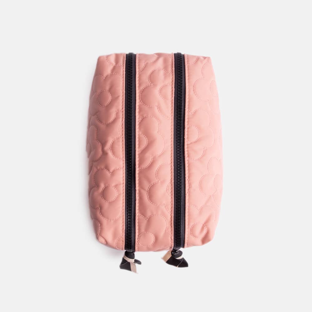 Caroline Gardner Large Pink Quilted Flower Bag