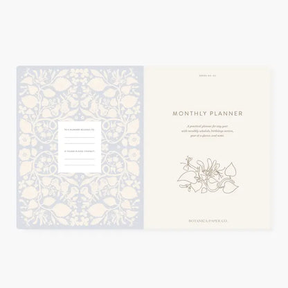 Botanica Paper Co. - Undated Monthly Planner