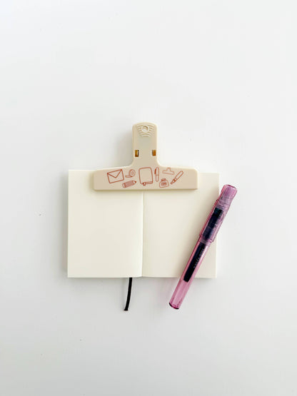 The Paper + Craft Pantry - Stationery Doodles Journal Clip