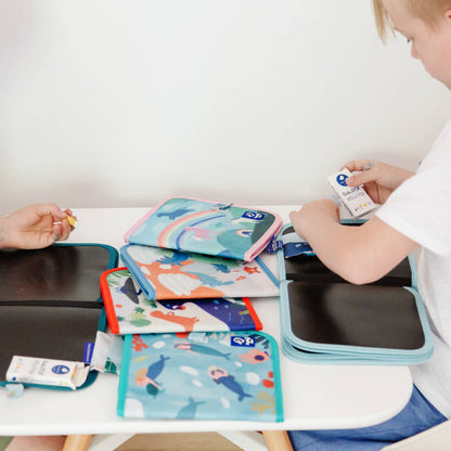 Jaq Jaq Bird - Mermaids Activity Dry Erase Book