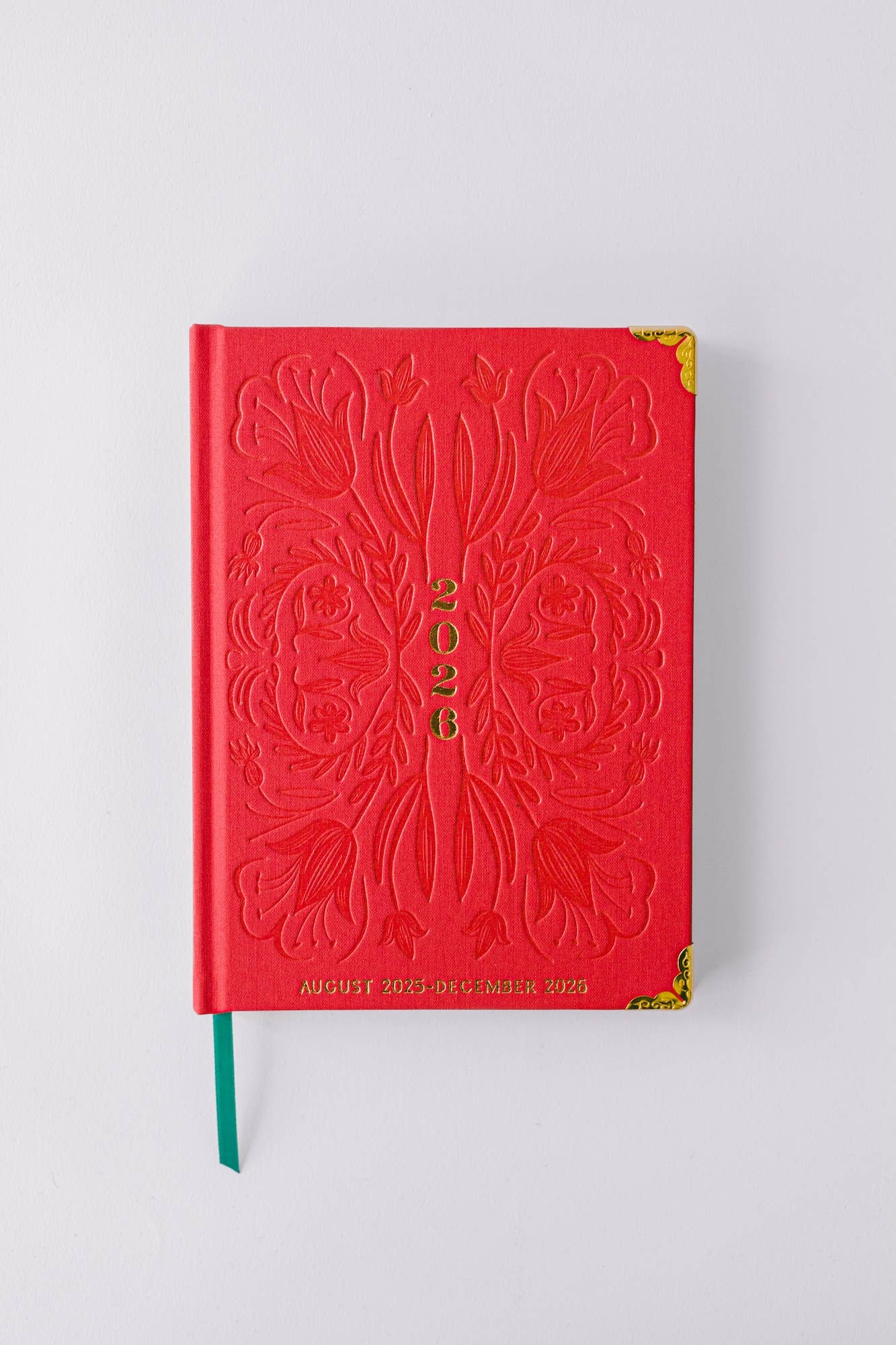 Good Juju Ink - 2026 Tulip Blind Embossed 17-Month Medium Bound Planner
