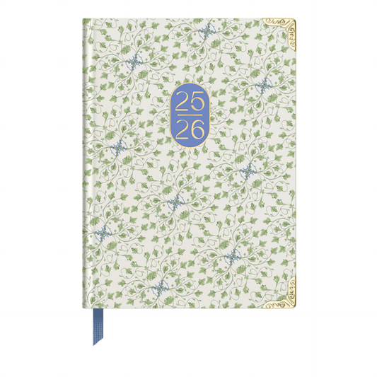 Good Juju Ink - 2026 Vine Pattern 17-Month Medium Bound Planner