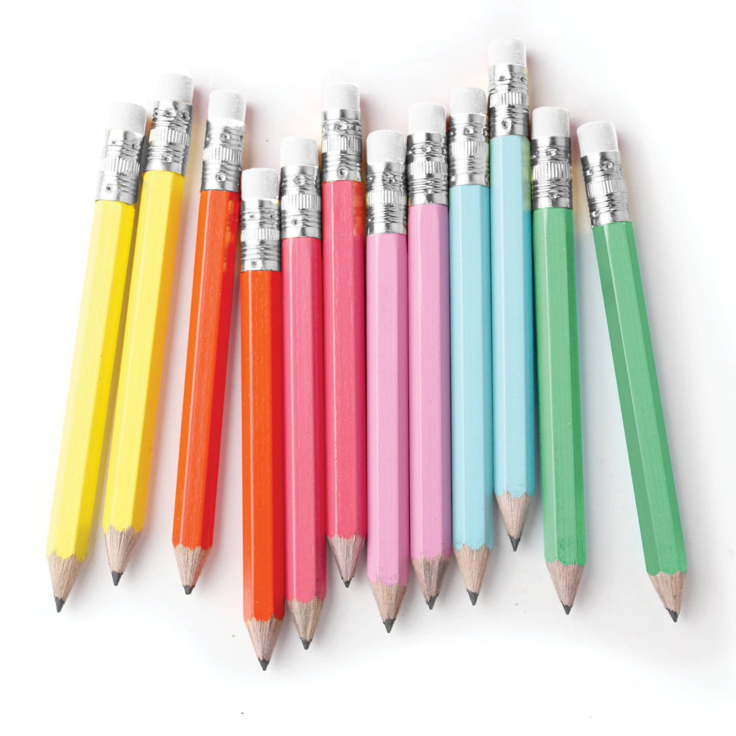 Inklings Paperie - Mini Pencils - Rainbow